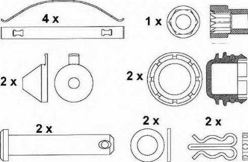 Duron DCV1277BFE - Тормозные колодки, дисковые, комплект unicars.by