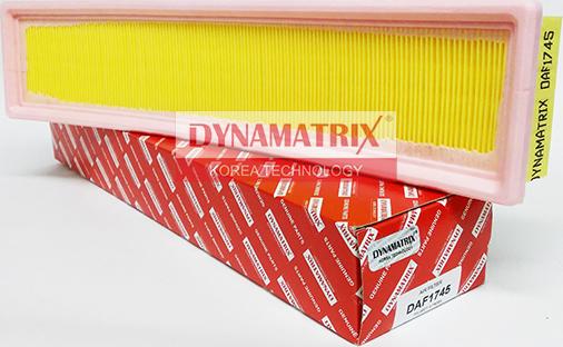 Dynamatrix DAF1745 - Воздушный фильтр, двигатель unicars.by