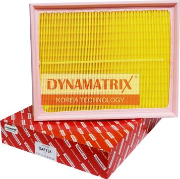 Dynamatrix DAF735 - Воздушный фильтр, двигатель unicars.by