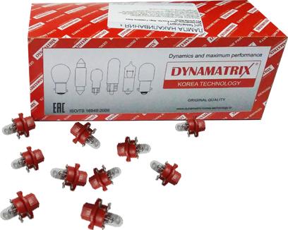 Dynamatrix DB2473MFX6 - Лампа накаливания, освещение щитка приборов unicars.by