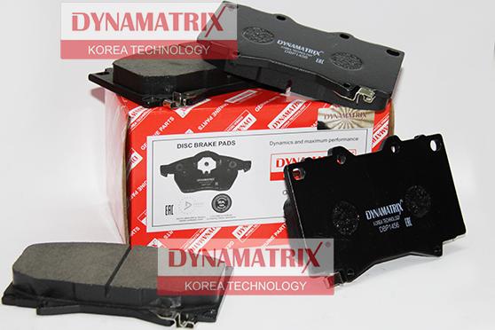 Dynamatrix DBP1456 - Тормозные колодки, дисковые, комплект unicars.by