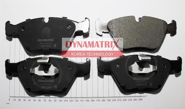 Dynamatrix DBP1073 - Тормозные колодки, дисковые, комплект unicars.by