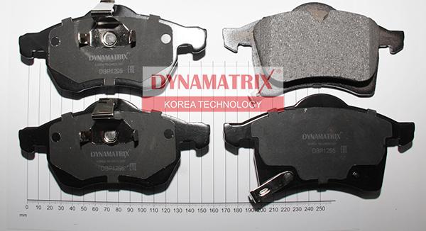 Dynamatrix DBP1295 - Тормозные колодки, дисковые, комплект unicars.by