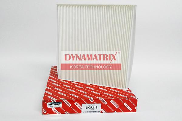 Dynamatrix DCF216 - Фильтр воздуха в салоне unicars.by