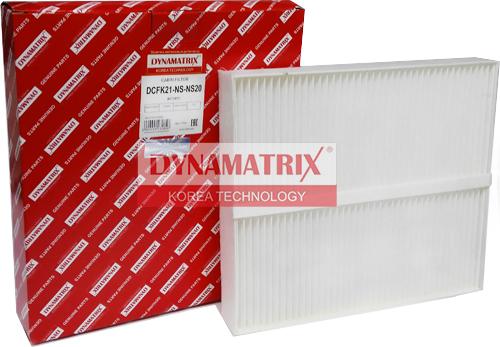 Dynamatrix DCFK21-NS-NS20 - Фильтр воздуха в салоне unicars.by