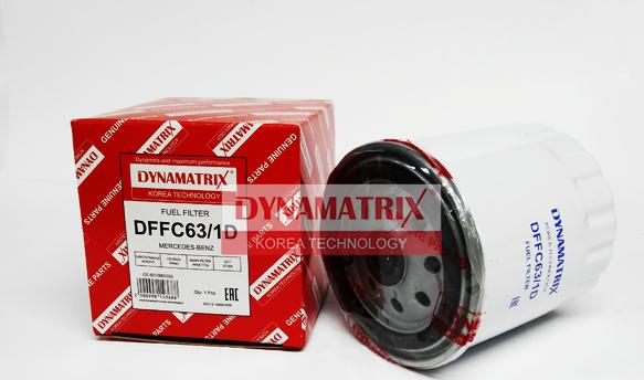 Dynamatrix DFFC63/1D - Топливный фильтр unicars.by