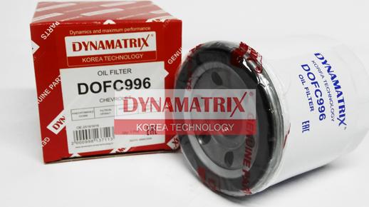 Dynamatrix DOFC996 - Масляный фильтр unicars.by