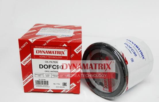 Dynamatrix DOFC90 - Масляный фильтр unicars.by