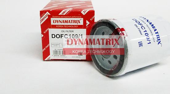 Dynamatrix DOFC109/1 - Масляный фильтр unicars.by