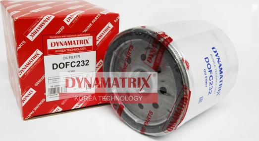 Dynamatrix DOFC232 - Масляный фильтр unicars.by