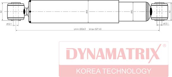 Dynamatrix DSA445020 - Амортизатор unicars.by