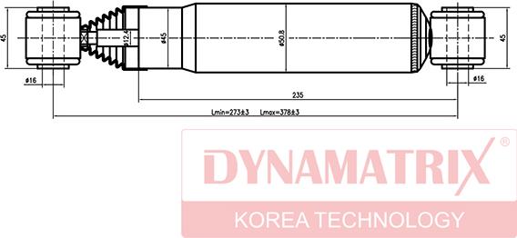 Dynamatrix DSA441066 - Амортизатор unicars.by