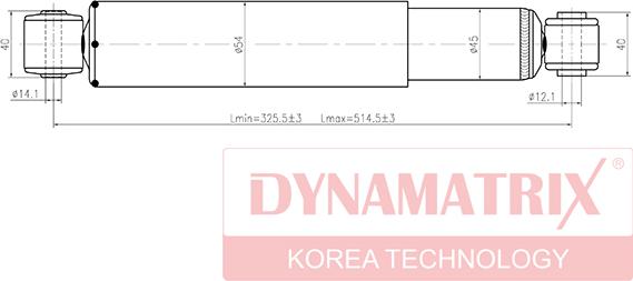 Dynamatrix DSA441081 - Амортизатор unicars.by