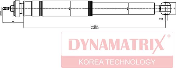 Dynamatrix DSA553183 - Амортизатор unicars.by