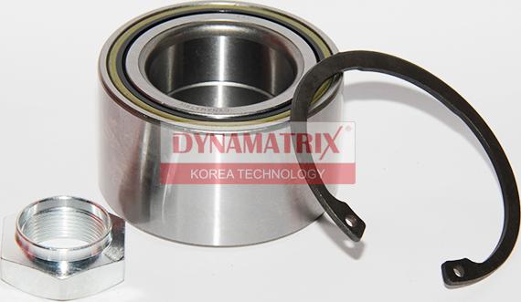 Dynamatrix DWB3640 - Комплект подшипника ступицы колеса unicars.by