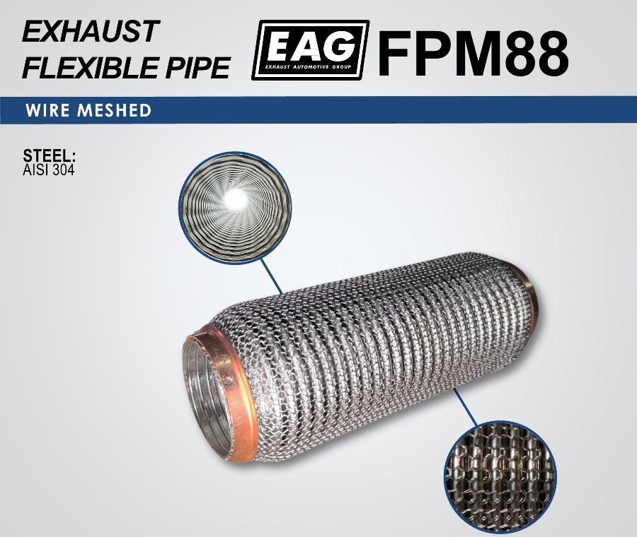 EAG FPM88 - Гофрированная труба, выхлопная система unicars.by