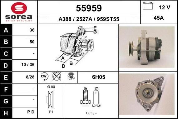 EAI 55959 - Генератор unicars.by