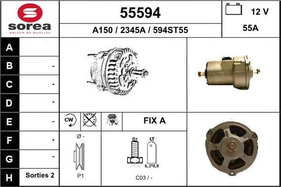 EAI 55594 - Генератор unicars.by