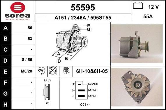 EAI 55595 - Генератор unicars.by