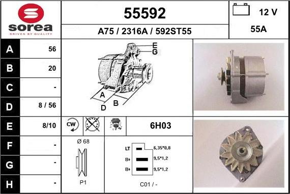 EAI 55592 - Генератор unicars.by