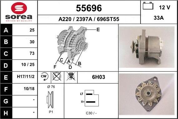 EAI 55696 - Генератор unicars.by