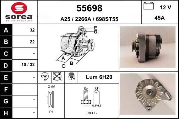 EAI 55698 - Генератор unicars.by