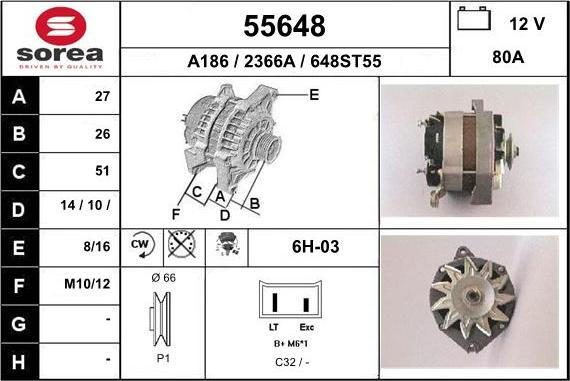 EAI 55648 - Генератор unicars.by