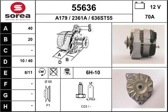 EAI 55636 - Генератор unicars.by