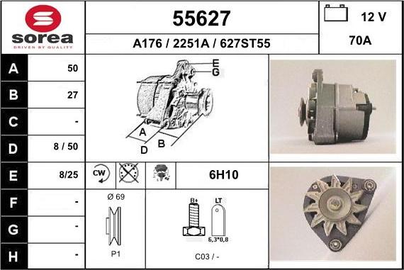 EAI 55627 - Генератор unicars.by