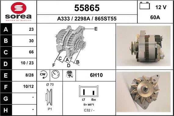 EAI 55865 - Генератор unicars.by