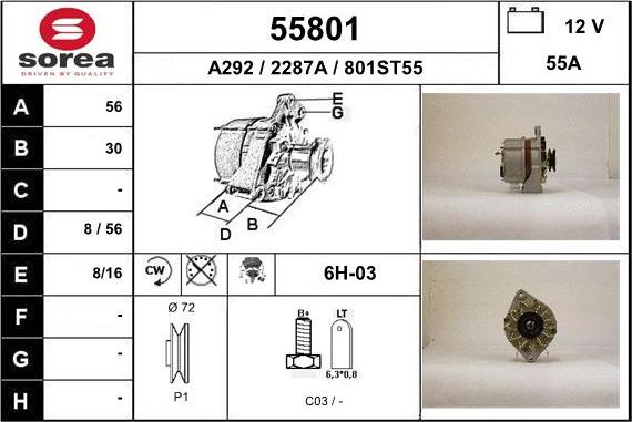 EAI 55801 - Генератор unicars.by