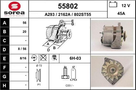 EAI 55802 - Генератор unicars.by