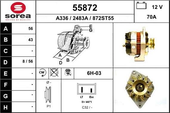 EAI 55872 - Генератор unicars.by