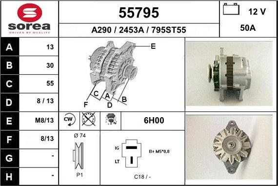 EAI 55795 - Генератор unicars.by