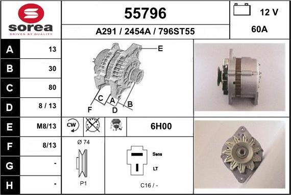 EAI 55796 - Генератор unicars.by