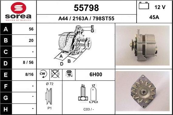 EAI 55798 - Генератор unicars.by