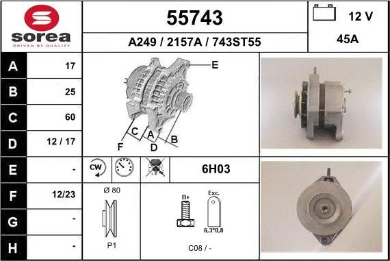 EAI 55743 - Генератор unicars.by