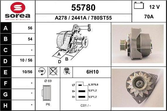 EAI 55780 - Генератор unicars.by