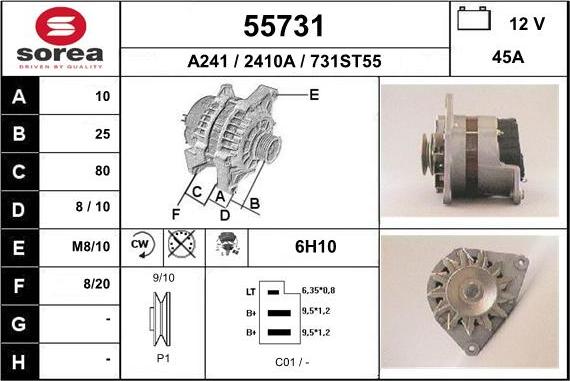 EAI 55731 - Генератор unicars.by