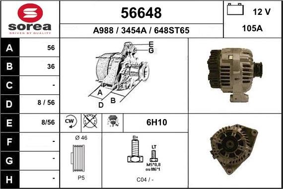 EAI 56648 - Генератор unicars.by