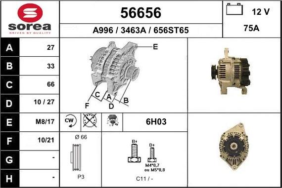 EAI 56656 - Генератор unicars.by