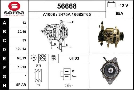 EAI 56668 - Генератор unicars.by