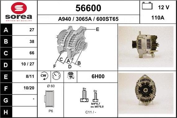 EAI 56600 - Генератор unicars.by