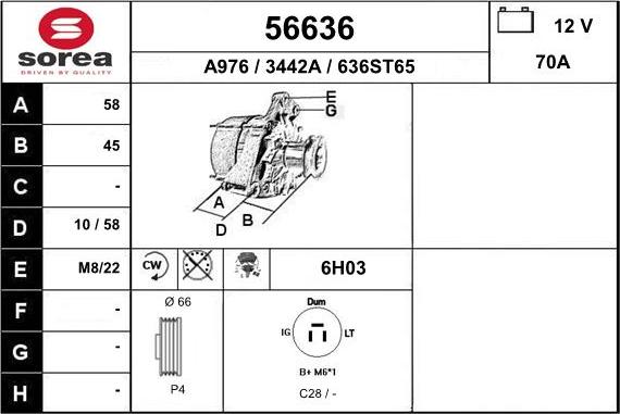 EAI 56636 - Генератор unicars.by