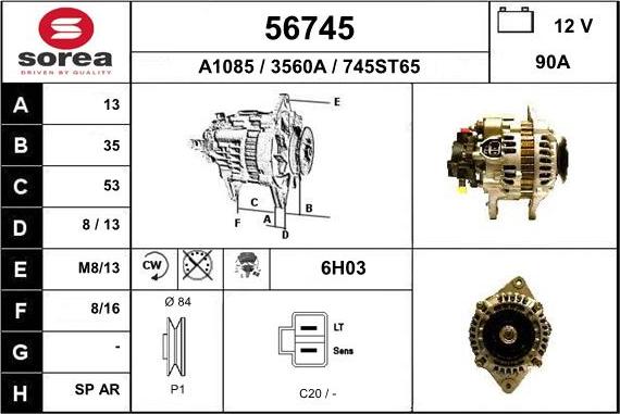 EAI 56745 - Генератор unicars.by