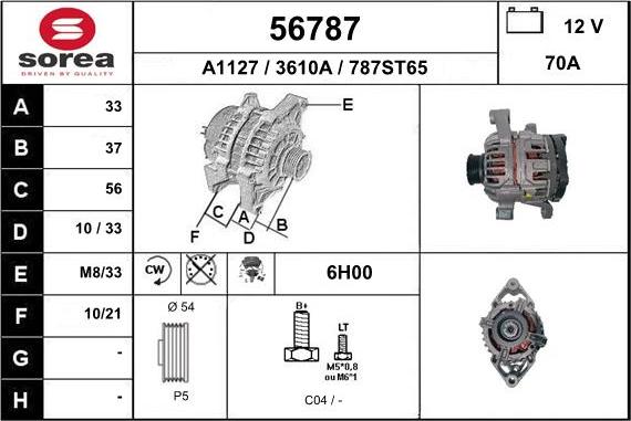 EAI 56787 - Генератор unicars.by