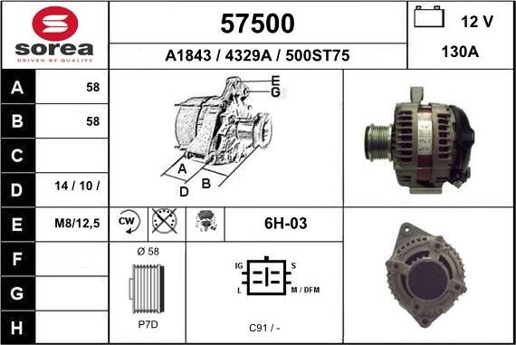 EAI 57500 - Генератор unicars.by