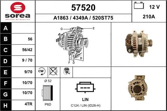 EAI 57520 - Генератор unicars.by