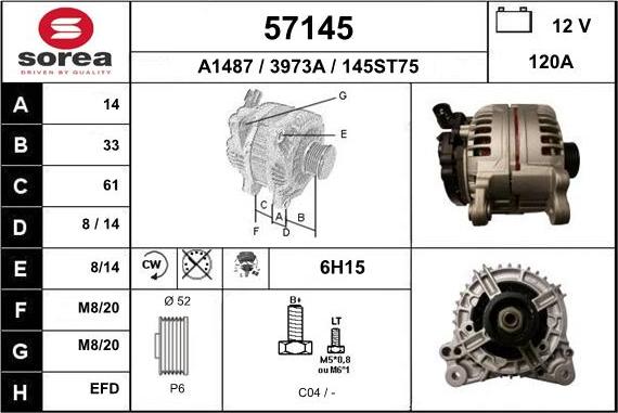 EAI 57145 - Генератор unicars.by