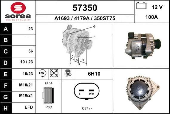 EAI 57350 - Генератор unicars.by